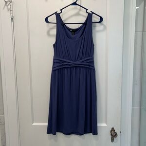 Carole Little Purple Sleeveless Sundress Midi